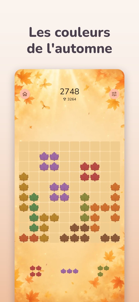 In-game screenshot with the Autumn Maple skin